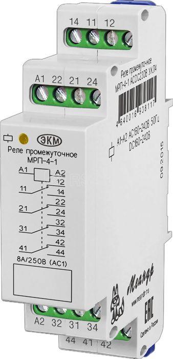 Реле промежуточное МРП-4-1 ACDC48В УХЛ4 (спец.) Меандр A8302-16938070