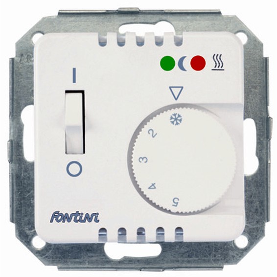 Термостат комнатный Fontini F37, белый, 37722052