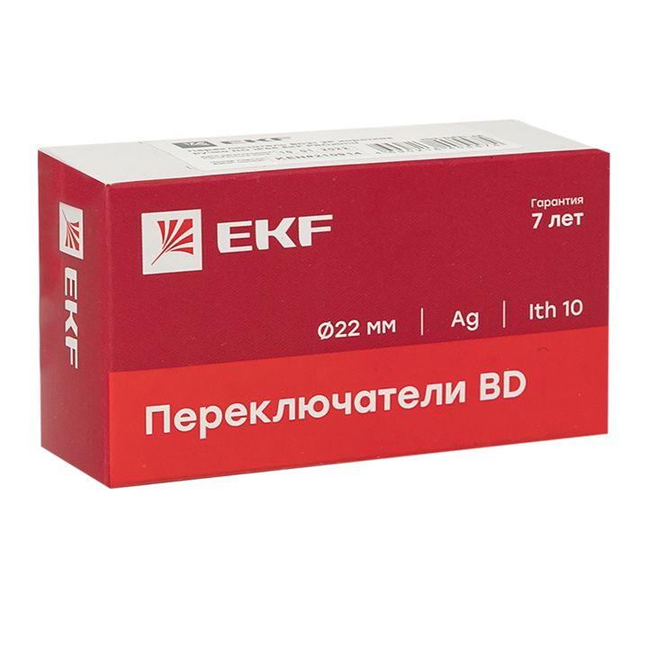 Переключатель BD21 2P короткая ручка NO IP65 PROxima EKF xb2-bd21-65