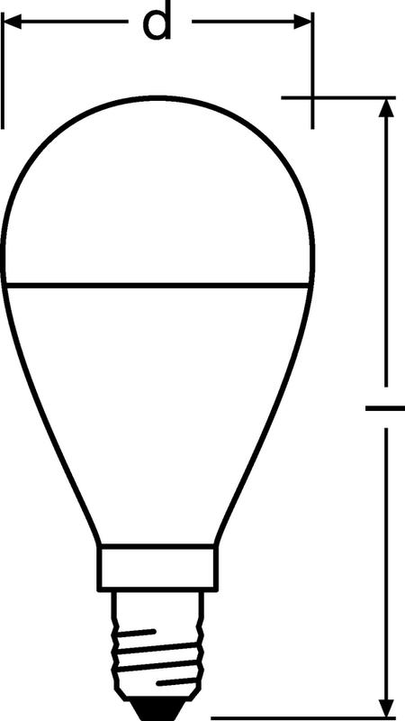 Лампа светодиодная LED Value LVCLP75 10SW/830 10Вт шар матовая E14 230В 10х1 RU OSRAM 4058075579712