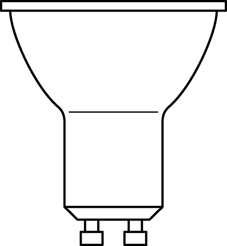 Лампа светодиодная LED Value LVPAR1635 5SW/865 230В GU10 2х5 RU (уп.5шт) OSRAM 4058075584839